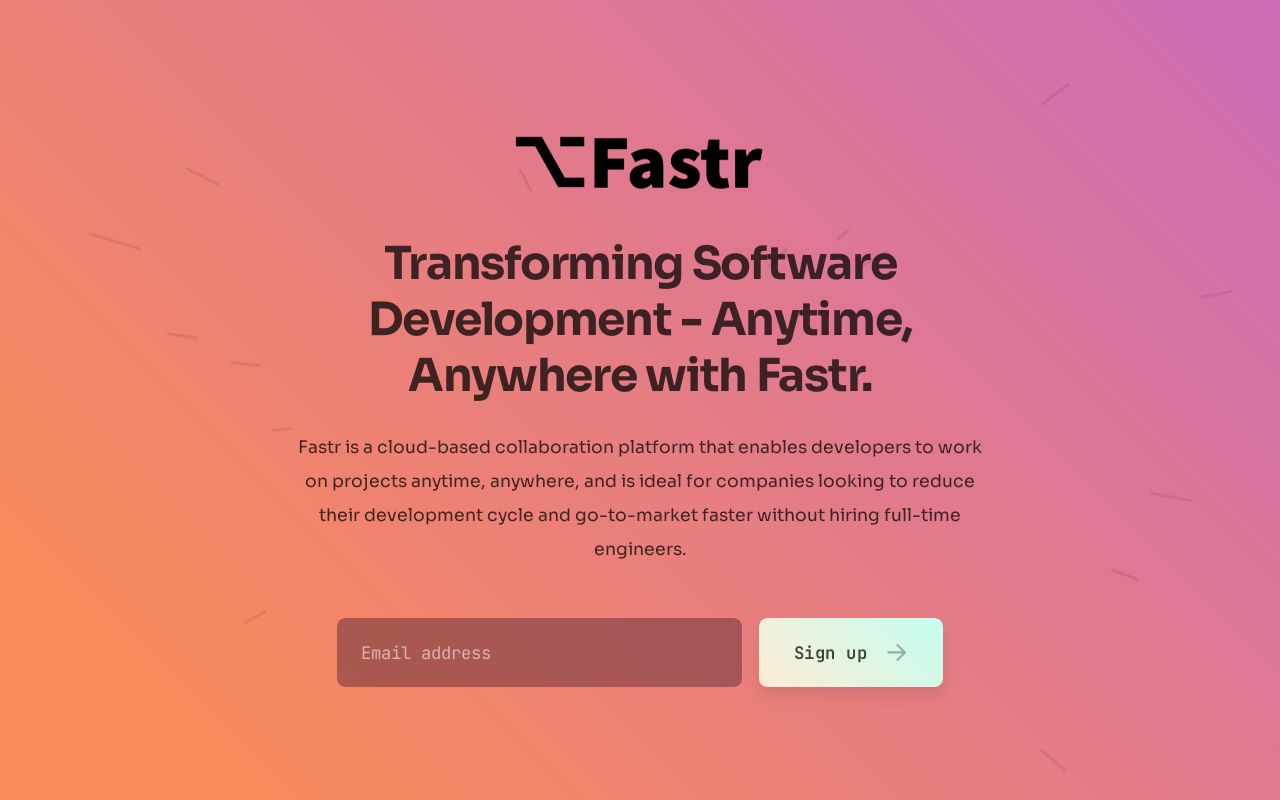 Fastr